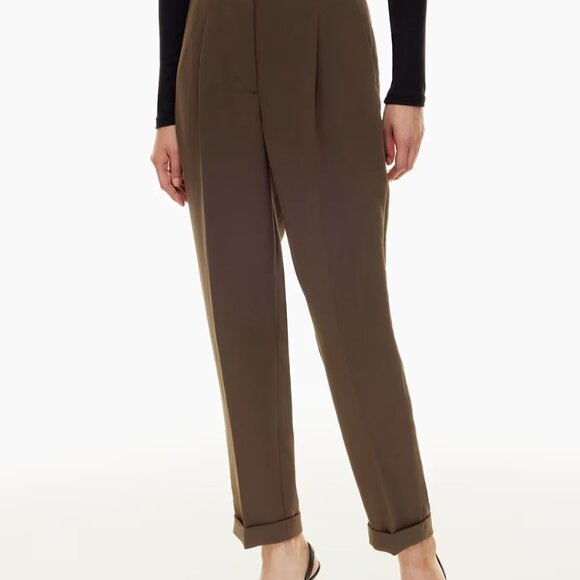 Aritzia Wilfred Dashwood pant in brown - Picture 1 of 7